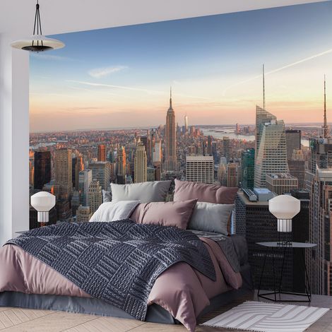 Papier peint panoramique - Panorama New York - 130 cm x 86 cm (1/4)