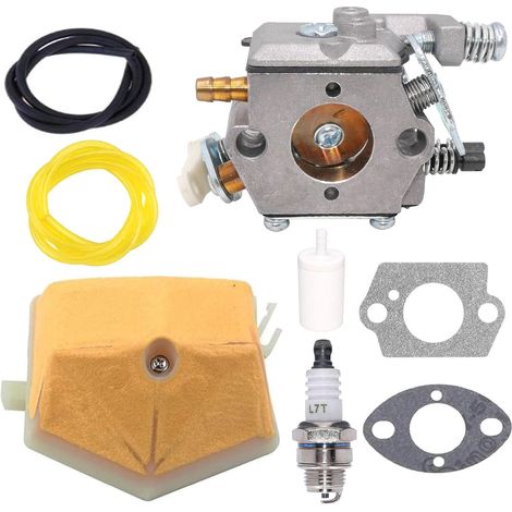 Carburador Hippotech WT-170-1, repuesto para motosierra Husqvarna 51 55. (1/4)