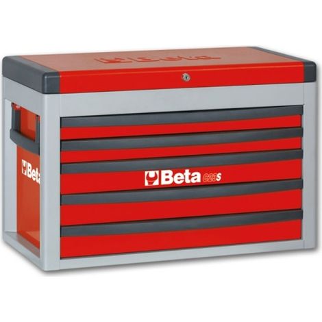 Beta RSC23 Cassettiera portautensili con 5 cassetti - Rosso (1/2)