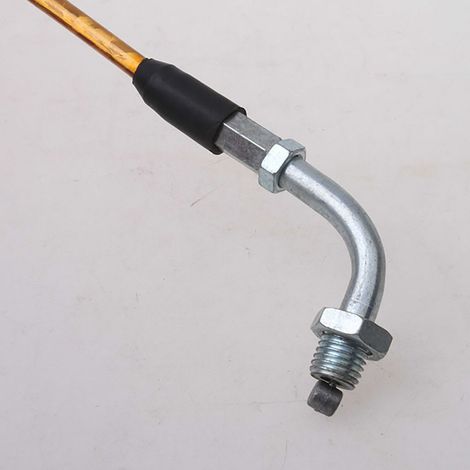 GOOFIT ATV/Motorcycle Laser Throttle Cable Elbow: Total length 870mm, travel 100mm (1/4)
