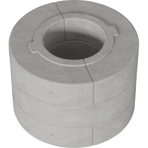 Satz Betonsammelscheiben 6 Stk. 3 Schichten für Kaminöfen AB/ENYO/R/W, ROLLO/W, ERIK/W (1/3)