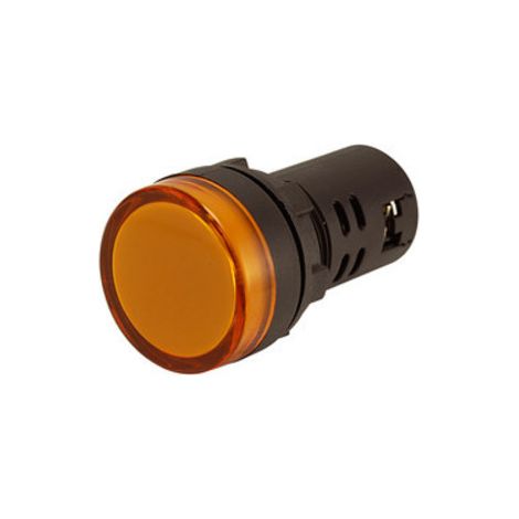 Pilota LED 12v Ac/dc 22mm Ambra 12.760/12/ab