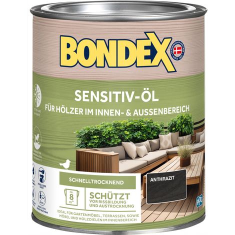 Bondex Wetterschutzöl 750 ml anthrazit
