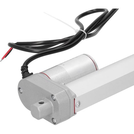 Actionneur linéaire électrique de qualité industrielle, 300 N, course de 200 mm, JS-IGZ-U5, faible bruit, avec manuel d'instructions en anglais, 12 V CC. (1/5)