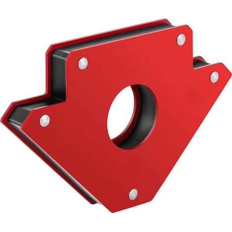 Supporto magnetico per saldatura a forma di freccia posizionatore per saldature a 45° 90° 135° 180° squadra magnetica portata 12 kg