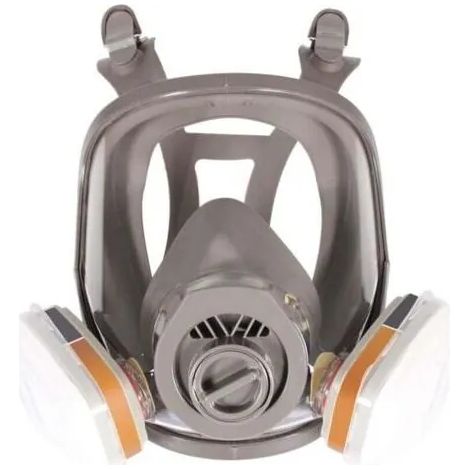 Masque respiratoire intégral 6800, casque de protection faciale pour la peinture, les vapeurs organiques et les poussières, deux types de connecteurs (1/3)