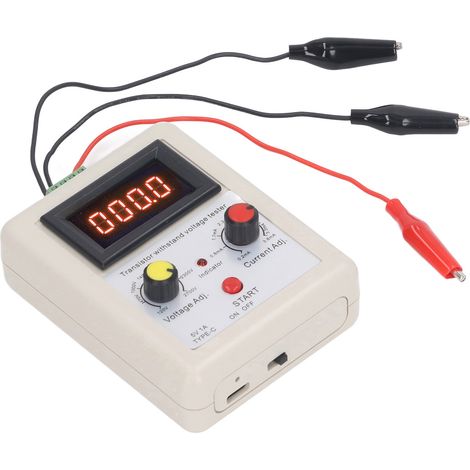 Testeur de tension de tenue, détecteur de capacité de tension numérique pour diodes, MOS, triodes et transistors, 120 V à 2700 V, affichage rouge