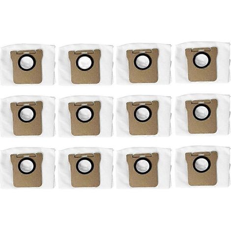 12PCS pour Bot L10S Ultra/ B101CN/Dream S10 Pro Robot Aspirateur pièce détachée Sac à poussière (1/5)