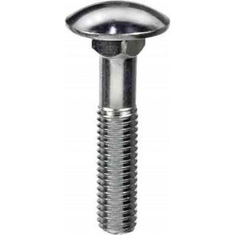 MASIDEF - VITI PER METALLO TESTA TONDA INOX M6 X 40MM. 4 PEZZI