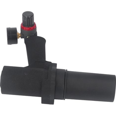 Pistolet à calfeutrer pneumatique professionnel à vitesse réglable avec manomètre, 310 ml (1/5)