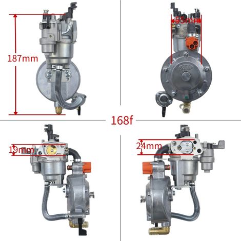 GX160 168F GX200 170F 3-5KW LPG-Leistung Mehrstoff-Flüssigwasserpumpe Kafka-Vergaser (1/4)