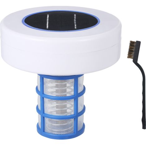 Purificateur d'eau solaire pour piscine - Ioniseur solaire pour piscine - Traitement de l'eau sans chlore et inhibition des algues (1/5)