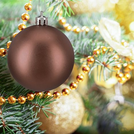 Set of 100 Glossy Christmas Tree Baubles (1/5)
