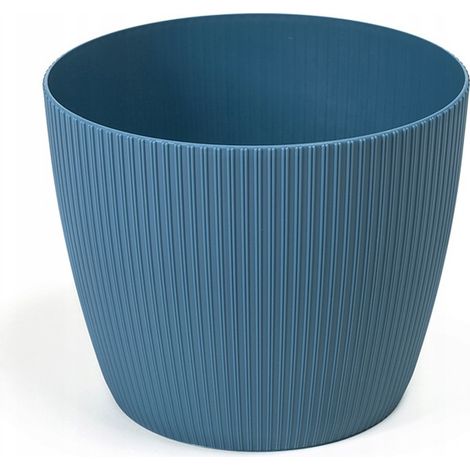 Vaso in plastica Magnolia Jumper, verde mare, 14 cm