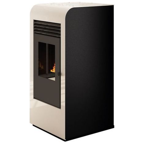 Poêle à granulés - PUNTO FUOCO Giada 8 kW  Blanc