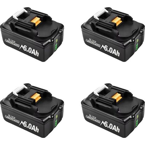 Batterie Lithium-Ion, Capacité 6000mAh, Tension 18V (1/2)