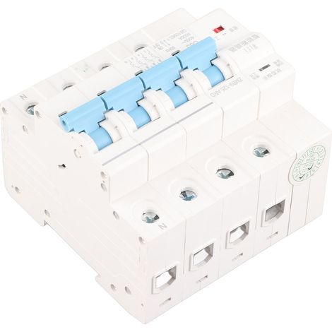 Disjoncteur intelligent WiFi à 4 phases, interrupteur de commande à distance sans fil, alimentation par minuterie à distance pour téléphone portable, 400 V 63 A. (1/5)