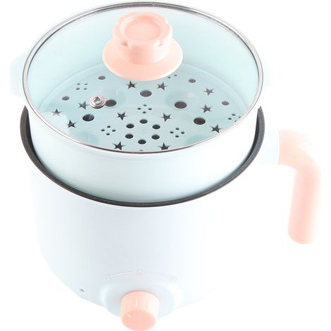 Mini fondue électrique multifonctionnelle, petite fondue électrique idéale pour la maison, les étudiants, les dortoirs et les voyages (CN 220V). (1/5)