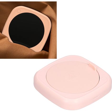 Isolierte, beheizte Untertassen für Kaffee oder Milch, rosa, europäischer Standard, 220 V (1/5)