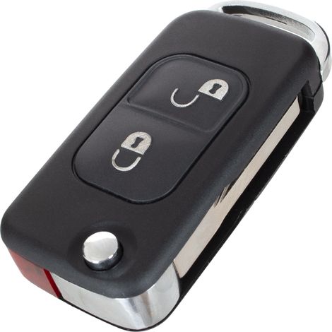 Boîtier de télécommande 2 boutons pour Mercedes A C CL CLK CLS E M S SLK VIANO VITO (1/5)