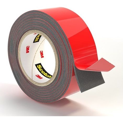 Cinta doble cara de montaje para exteriores, máx 5 kg, 19 mm x 1,5 m (1/3)