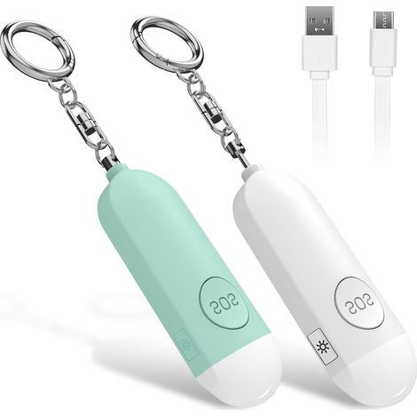 Alarme de Poche Rechargeable - Rechargeable. LED - éclairage / sécurité (1/5)