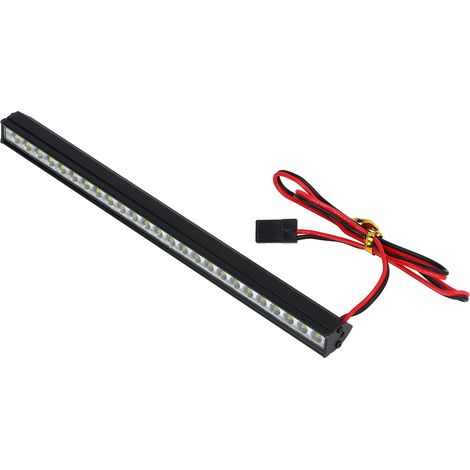 Phare LED pour Voiture Télécommandée, Barre d'Éclairage Puissante pour Modèles RC 1/8 1/10 1/12 1/14, Robuste et Miniature