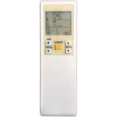 Control remoto de repuesto para Daikin ARC452A reemplaza y es compatible con ARC452A8 ARC452A9 ARC452A10 ARC452A11 ARC542A12 ARC452A13 ARC452A14 KTDJ001 (1/2)