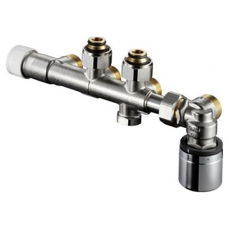 OV Multiblock T-RTL pour radiateur d'angle, 3/4Z AG