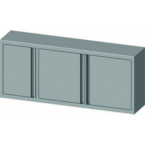 Armoire Murale Inox - Profondeur 400 - 3 Portes - Stalgast
