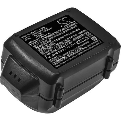 NX - Batterie visseuse, perceuse, perforateur, ... compatible universelle Worx Po 18V 4Ah - (1/5)