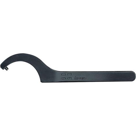 Clé à œil DIN 1810 B pour écrous avec axe extérieur Ø 16-18 mm, diamètre de l'axe 2,5 mm