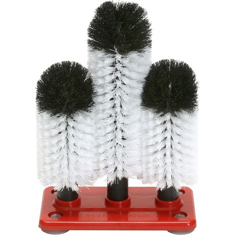 Gläserspülbürste, Gläserspülbürstengarnitur Profis - GR-2 - 2 x 18 + 1 X 24 cm