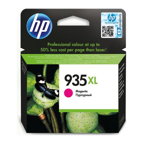 Hewlett Packard HP 935XL High Yield Magenta Original Ink Cartridge - Original - Encre à pigments - Magenta - Epson - Officejet 6812 e-AiO - Officejet 6815 e-AiO - Officejet Pro 6230 ePrinter - Officej (1/5)
