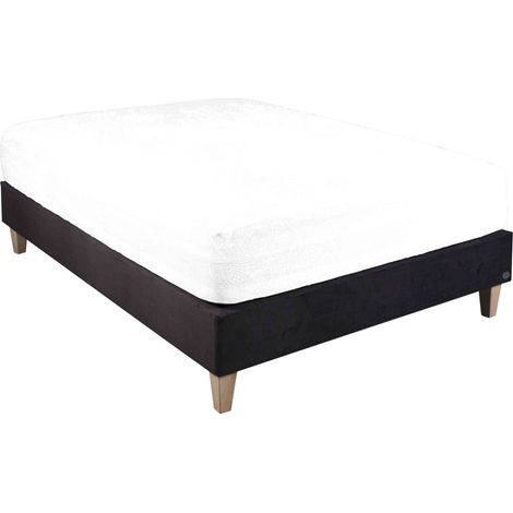Protège matelas Simmons Toscane 400g - 140x190 (1/3)
