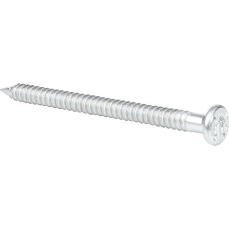 Clou d'ancrage galvanisé Ø4 x 60 kit de 500 (1/4)