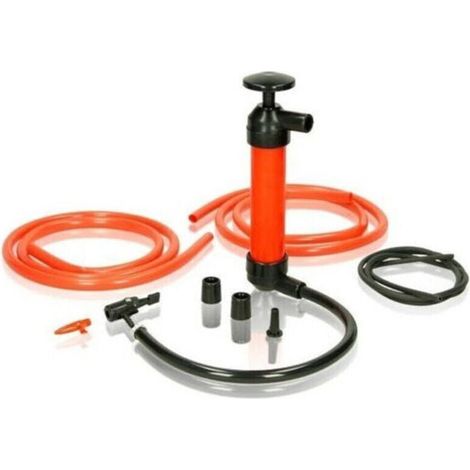 YMYNY Pompe à siphon manuelle pour le transfert d'essence, de diesel, d'huile, d'aquarium, de gonfleur