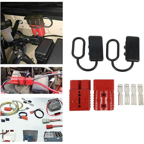 Connecteur de treuil à connexion rapide pour faisceau de batterie 175A (paire) (1/5)