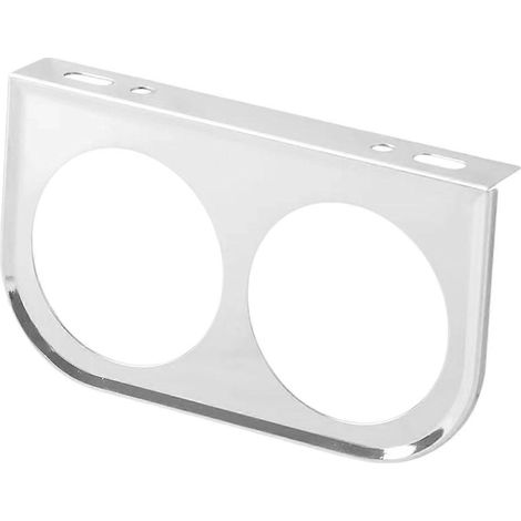 Support de montage élégant de 5,3 cm (2,1 pouces) pour manomètres de température d'eau et de pression d'huile, embellissant le tableau de bord de votre voiture (multicolore). (1/4)