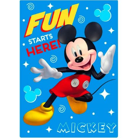 Manta polar Disney Mickey