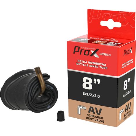 Cámara de Aire 8 1/2 x 2 (50-134) AV Curvada para Scooter Eléctrico (1/4)