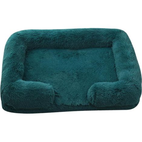 1 - Panier Pour Chien - Coussin Orthopédique - Avec Doublure Imperméable Et Fond Antidérapant Pour Chat Et Chien Bleu 105x65cm