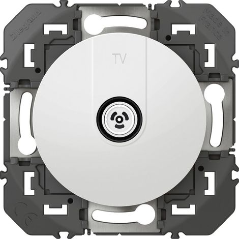 LEGRAND - Prise TV étoile blindée dooxie finition blanc - emballage blister
