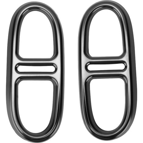 Cache de sortie d'échappement 4 voies en acier inoxydable brillant pour Mercedes-Benz GLA H247 4WD 2020-2021 (1/5)