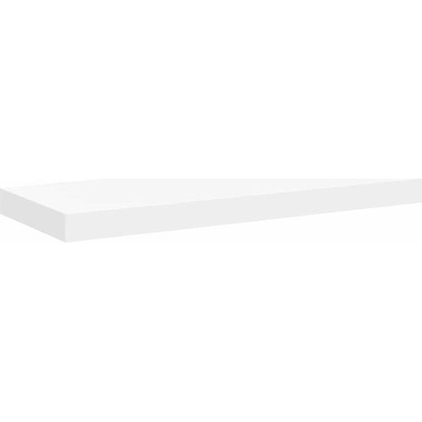 Estante flotante de pared MDF blanco 60x23,5x3,8 cm vidaXL