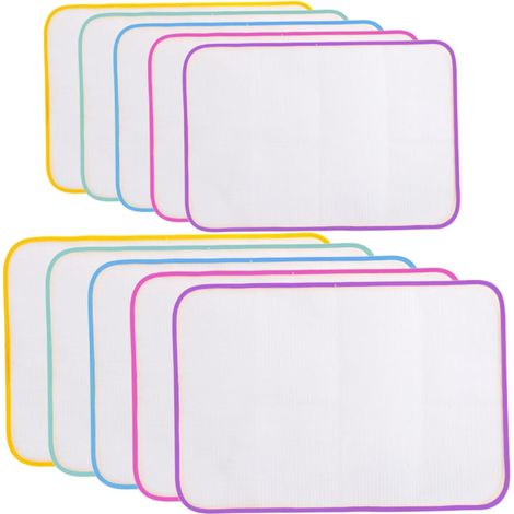 Lot de 10 coussins de repassage pour quilteuses, couvertures de repassage en maille, polyester, résistant à la chaleur, protection contre les brûlures, faciles à ranger (1/5)