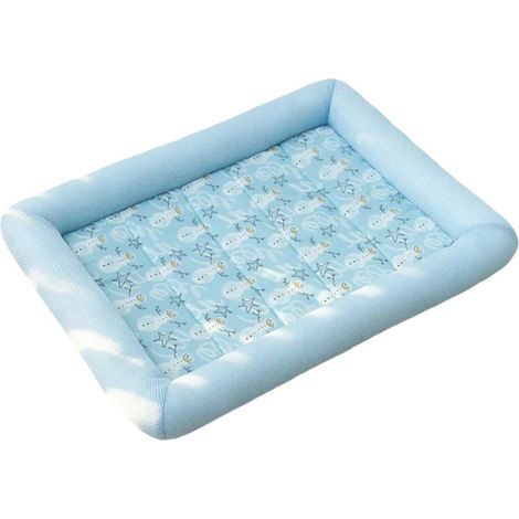 Tapis de siège rafraîchissant Summer Dog Nest pour petits chiens, tapis de couchage imperméable universel pour chats et animaux de compagnie, quatre saisons (1/4)