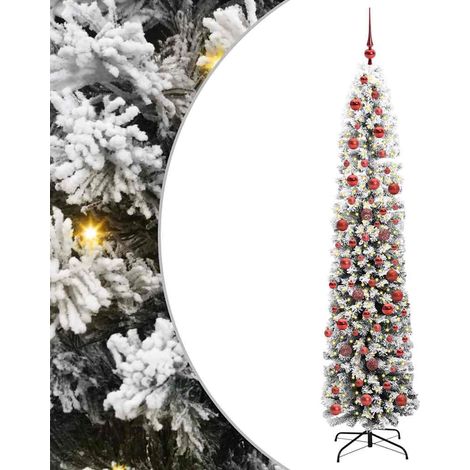 Árbol de Navidad artificial Verde 180 cm PVC, Acero y Plástico vidaXL