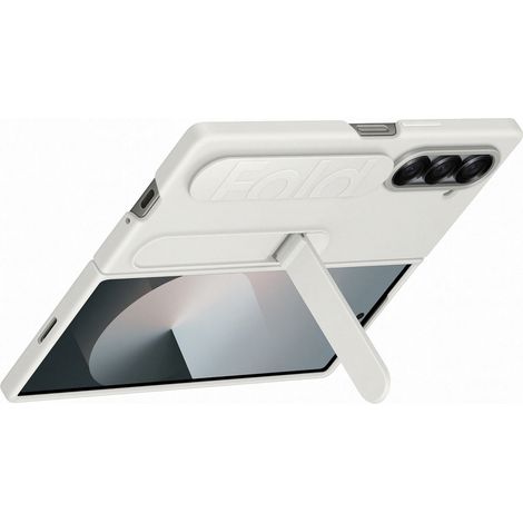 Custodia bianca con cinturino per Samsung EF-MF956TWEGWW Z Fold6F956 con supporto e cinturino. (1/3)