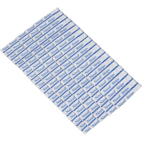 50 bandelettes anti-ronflement pour un sommeil réparateur, améliorent la respiration la nuit, patchs nasaux (1/5)